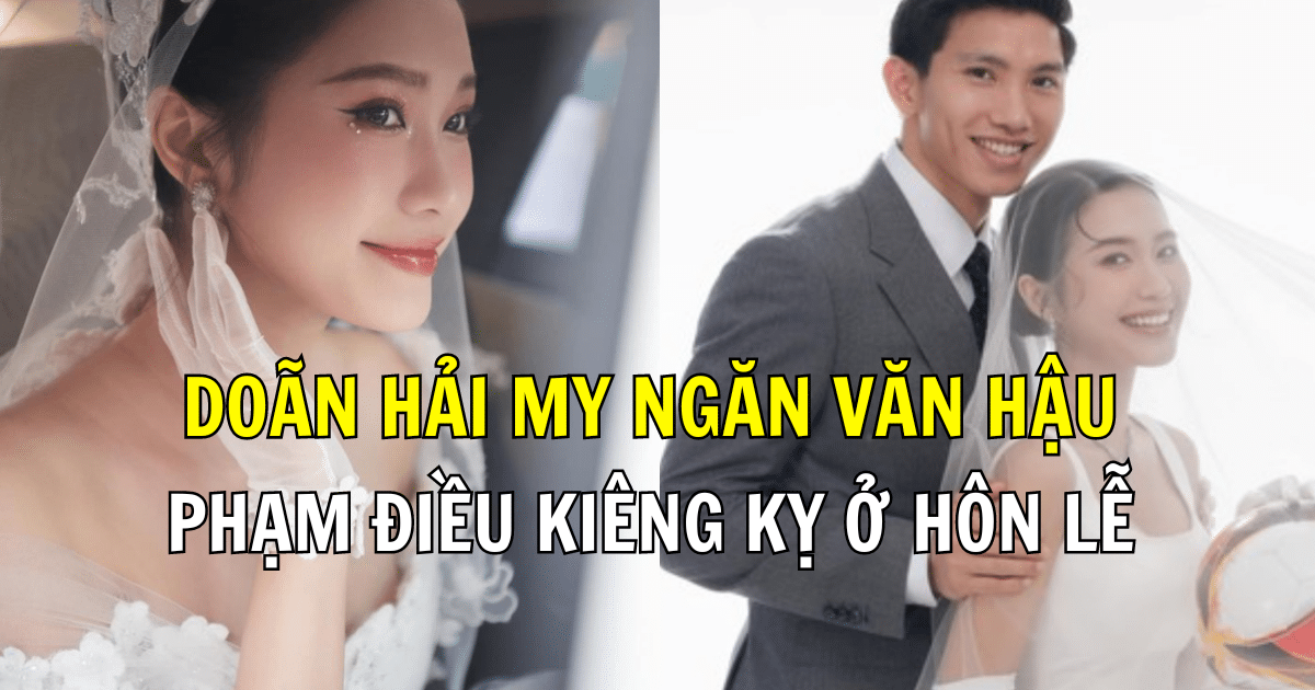 Doãn Hải My ngăn Văn Hậu phạm điều kiêng kỵ ở hôn lễ tại Hà Nội, MC Trần Ngọc bất ngờ phán 1 câu