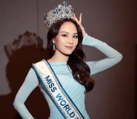 Mai Phương gây chú ý tại Miss World 2024