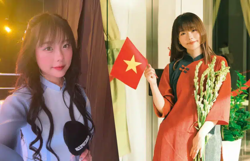 Tự hào tà áo dài Việt trên sân khấu Esports World Cup